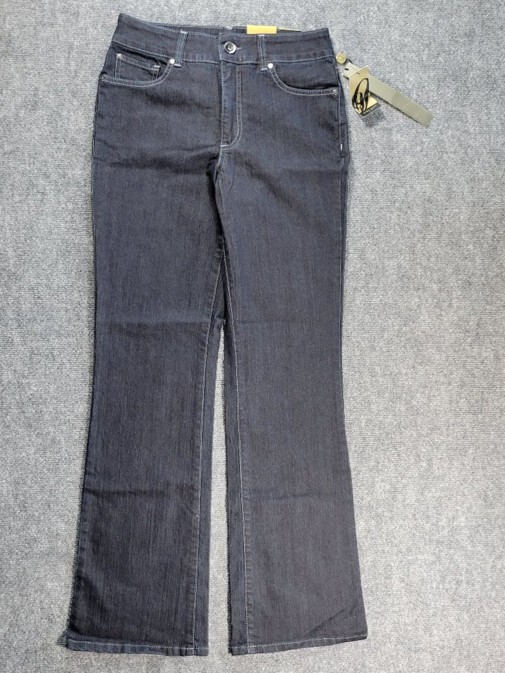 Nine West Marianna Bootcut Jeans Women Rinse Wash New Stretch Denim Casual
